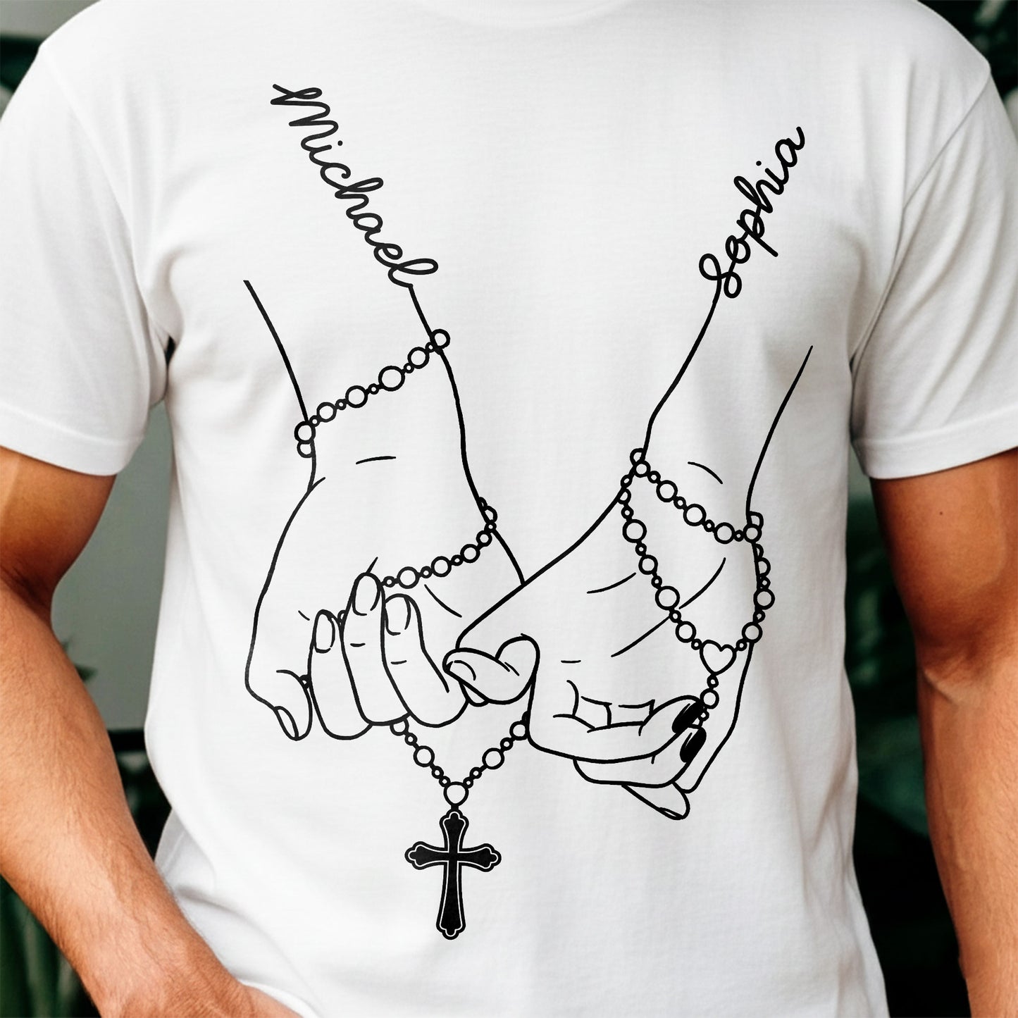 Personalized Couple Christian T-Shirt