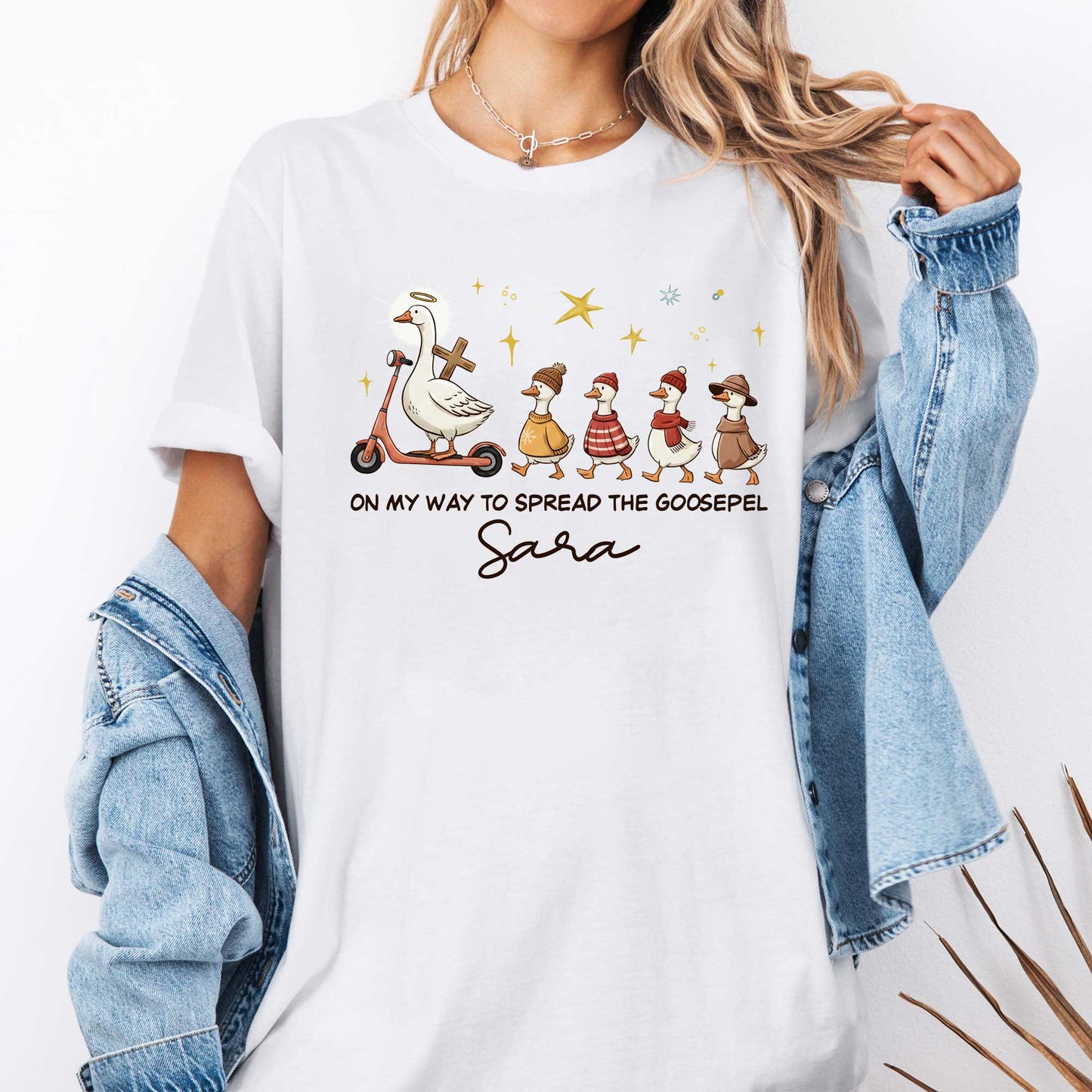 On My Way To Spread The Goosepel T-Shirt