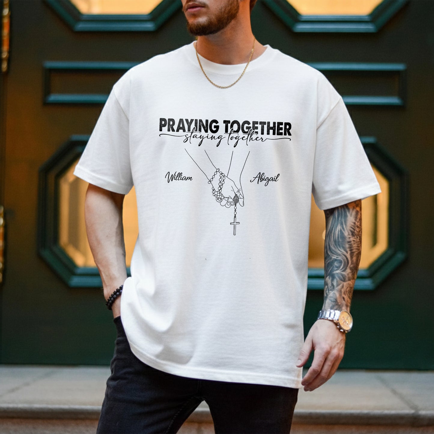Praying Together Staying Together T-Shirt