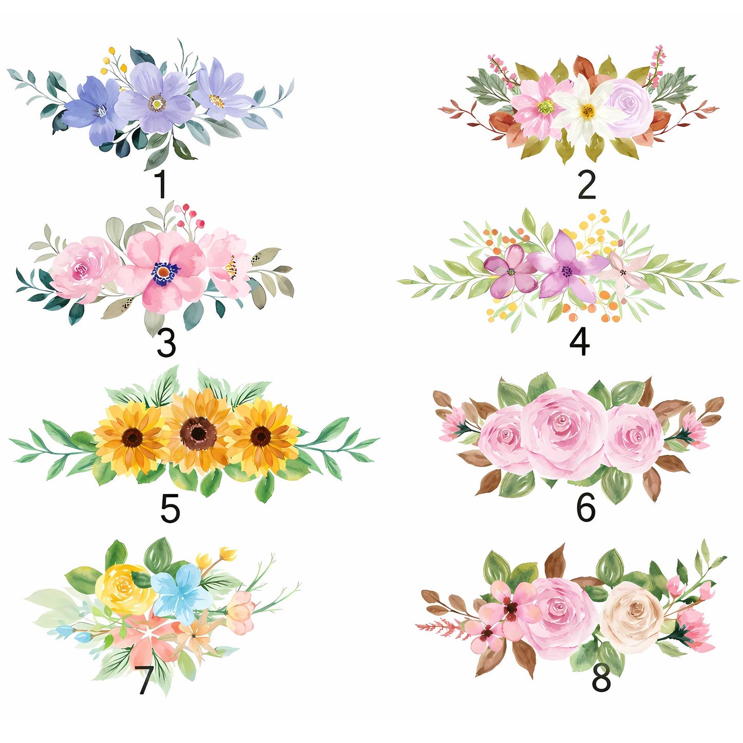 To Our Daughter From The Moment You Were Born Birth Month Glass Flower Pot