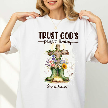 Trust God's Perfect Timing T-Shirt