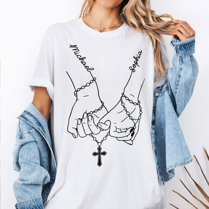 Personalized Couple Christian T-Shirt