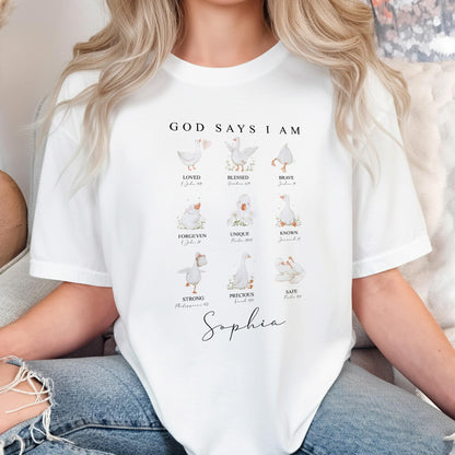 God Says I Am T-Shirt