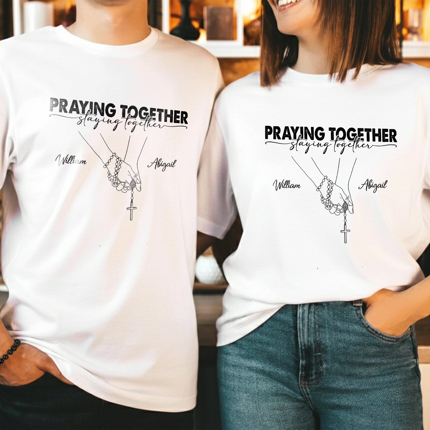 Praying Together Staying Together T-Shirt