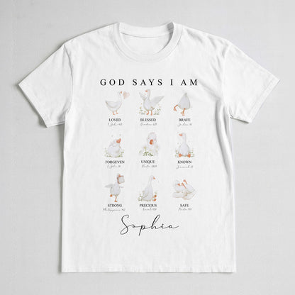 God Says I Am T-Shirt