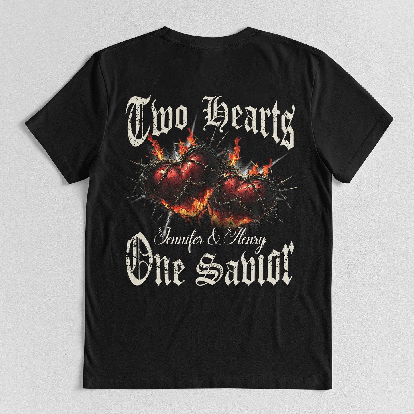 Two Hearts One Savior T-Shirt