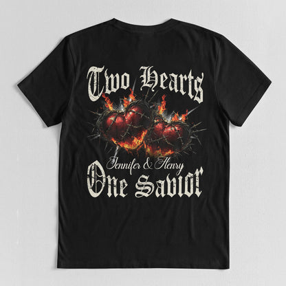 Two Hearts One Savior T-Shirt