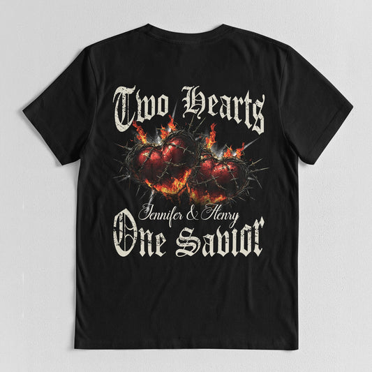 Two Hearts One Savior T-Shirt