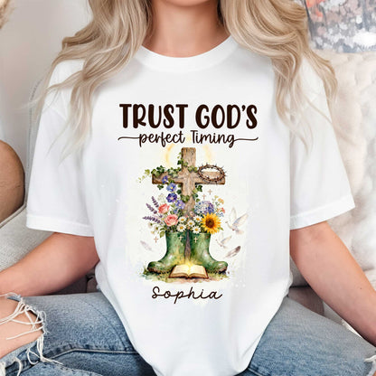 Trust God's Perfect Timing T-Shirt