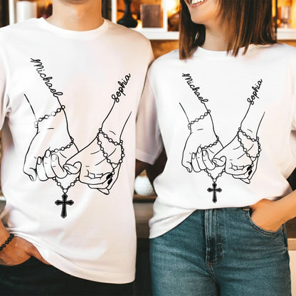 Personalized Couple Christian T-Shirt