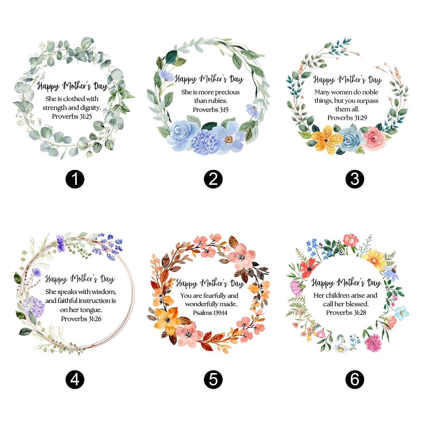 Happy Mother's Day She Is Clothed With Strength And Dignity Ceramic Jewelry Tray