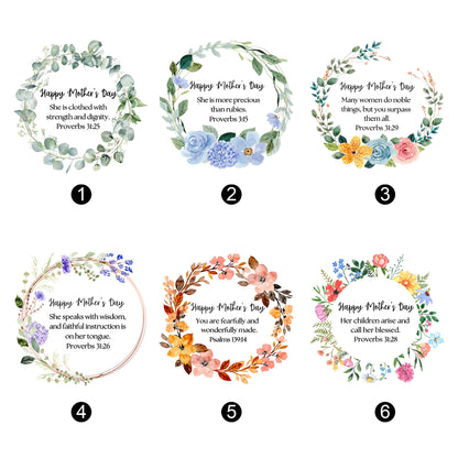 Happy Mother's Day She Is Clothed With Strength And Dignity Ceramic Jewelry Tray