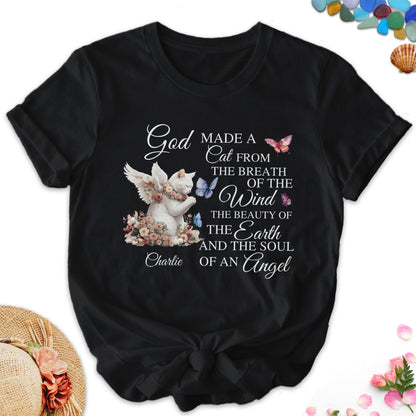 God Made A Cat From The Breath Of The Wind T-Shirt