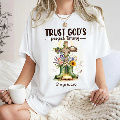 Trust God's Perfect Timing T-Shirt