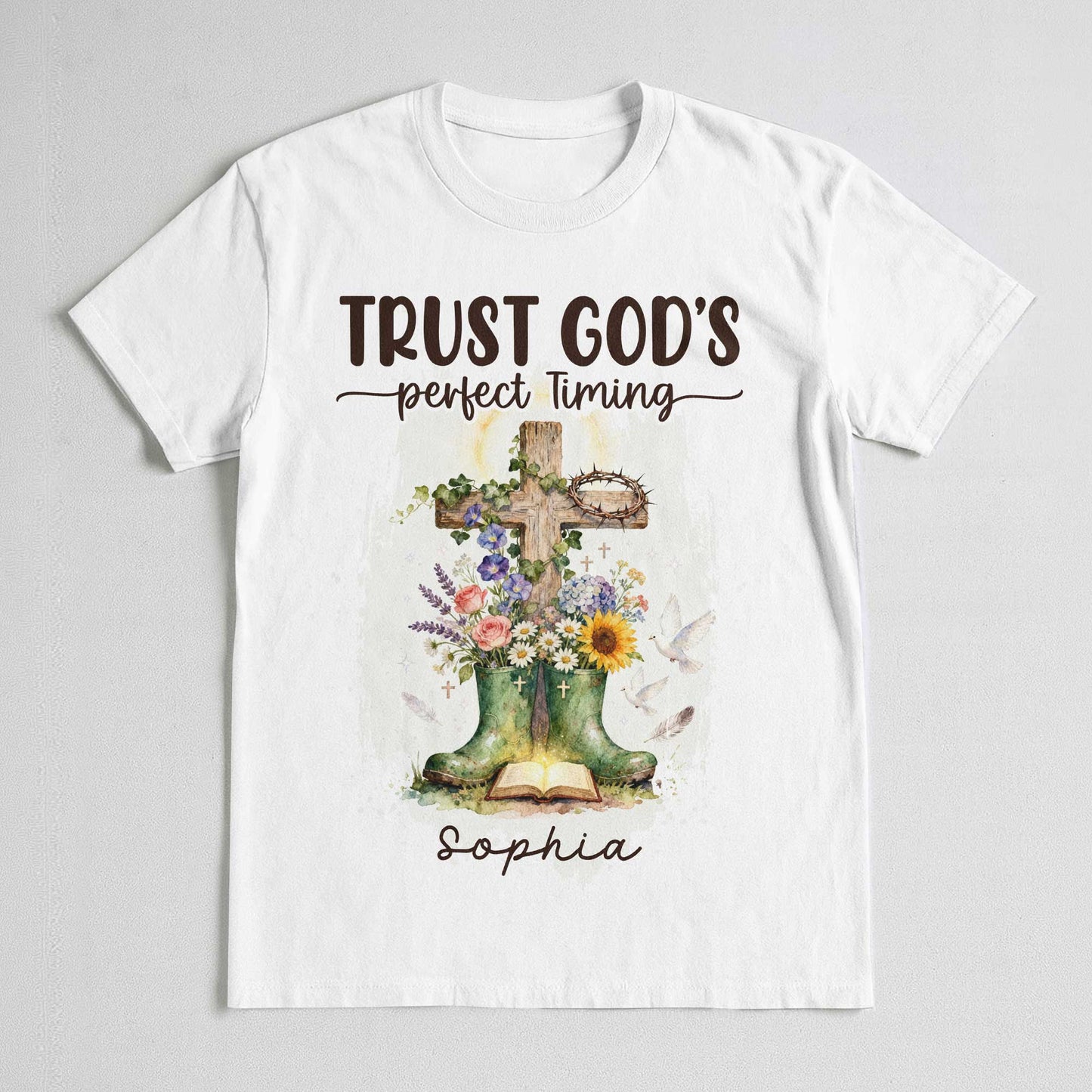 Trust God's Perfect Timing T-Shirt