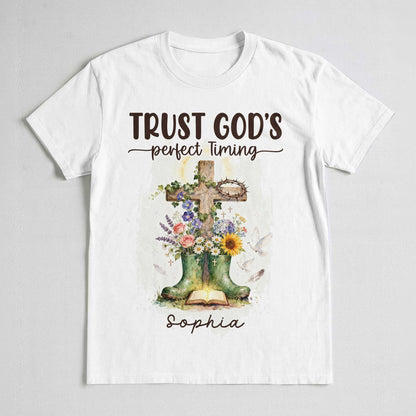 Trust God's Perfect Timing T-Shirt