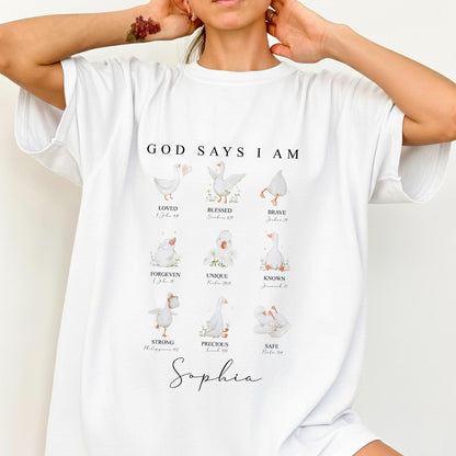 God Says I Am T-Shirt