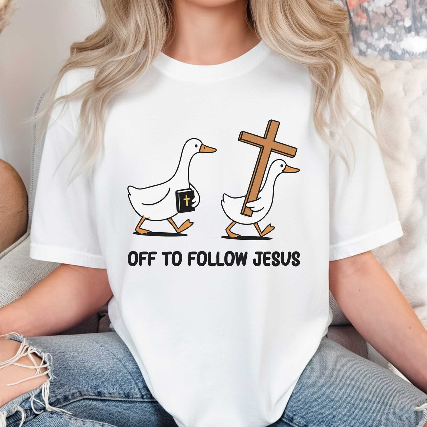 Off To Follow Jesus T-Shirt