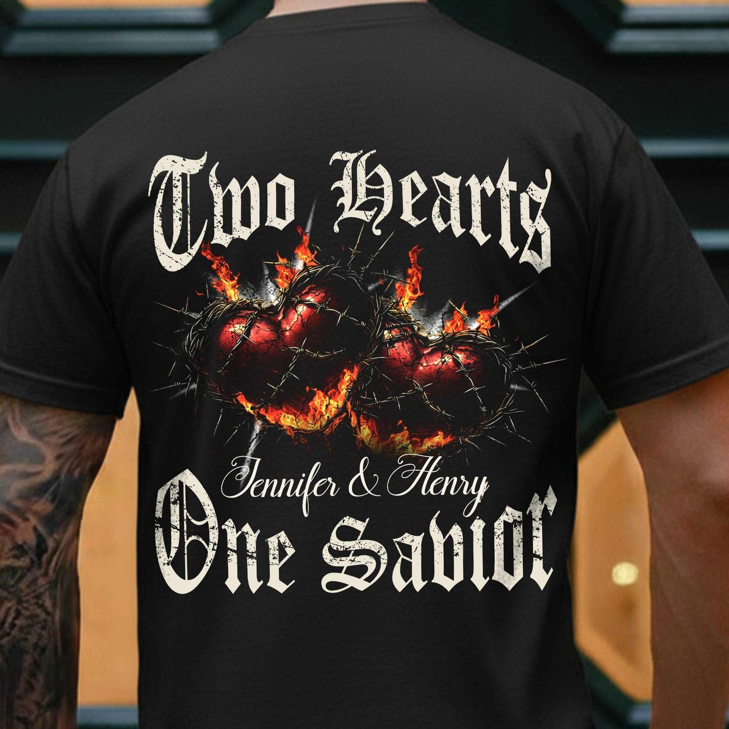 Two Hearts One Savior T-Shirt