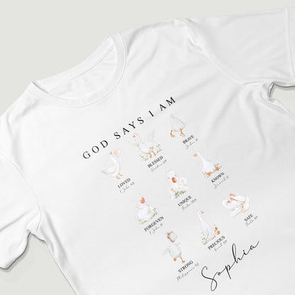 God Says I Am T-Shirt