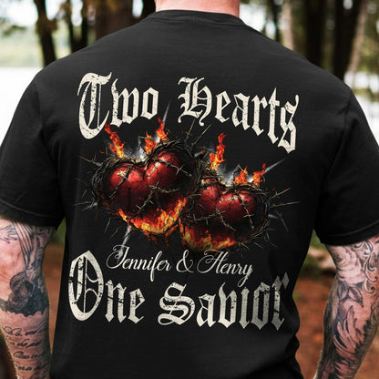 Two Hearts One Savior T-Shirt