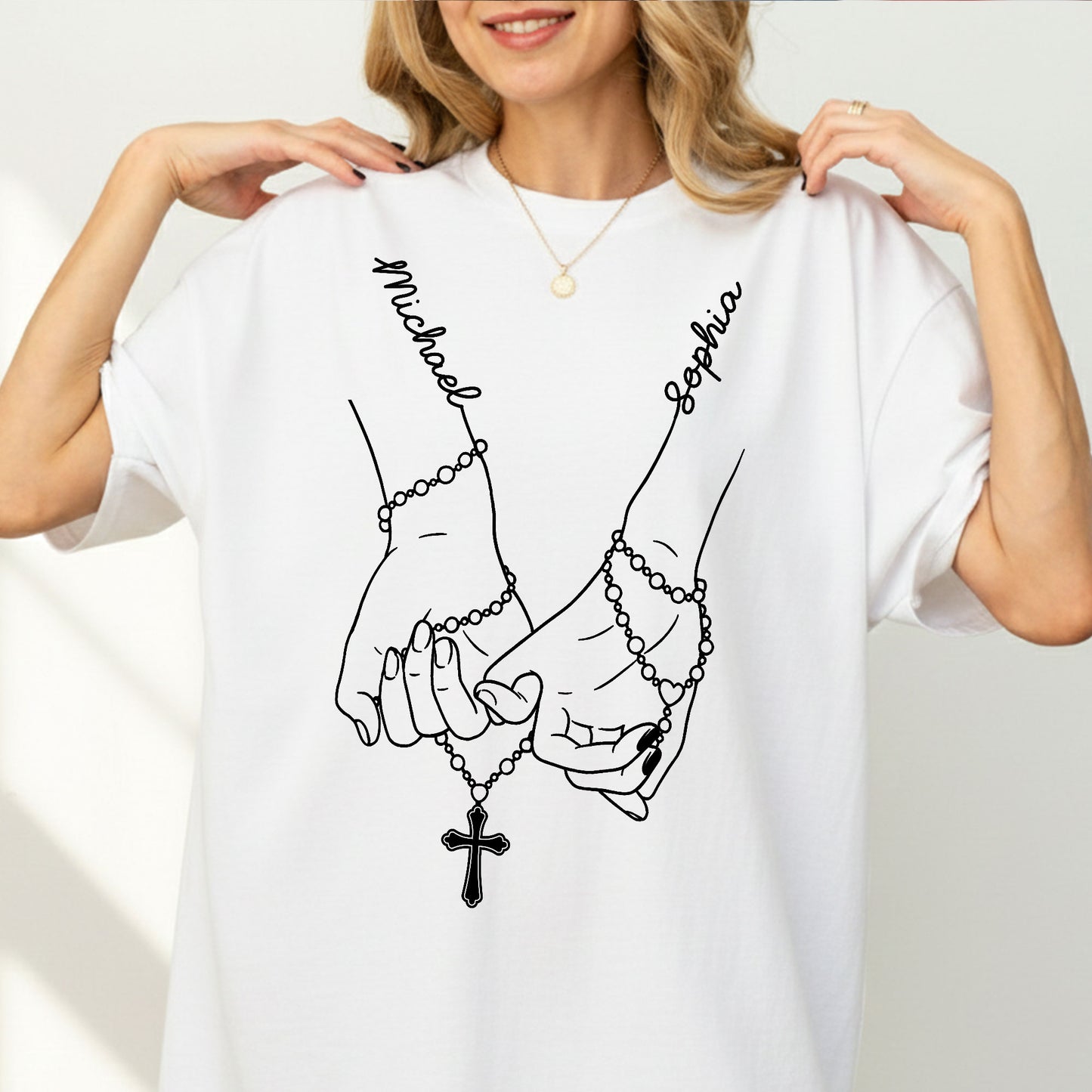 Personalized Couple Christian T-Shirt